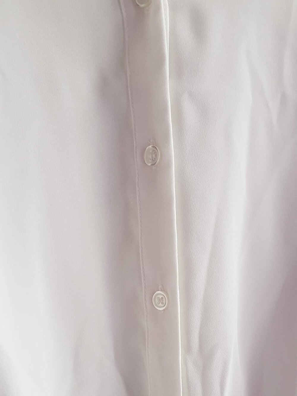 I.N.C. International Concepts Mandarin-style 100% polyester chiffon top Large - Picture 2 of 4
